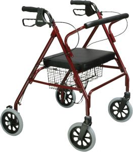 Go-Lite Bariatric Steel Rollator