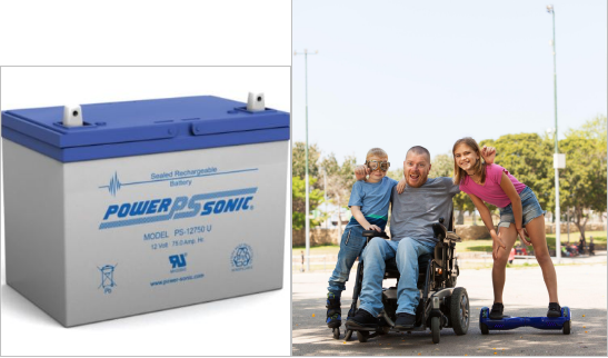 Electric Wheelchair Batteries