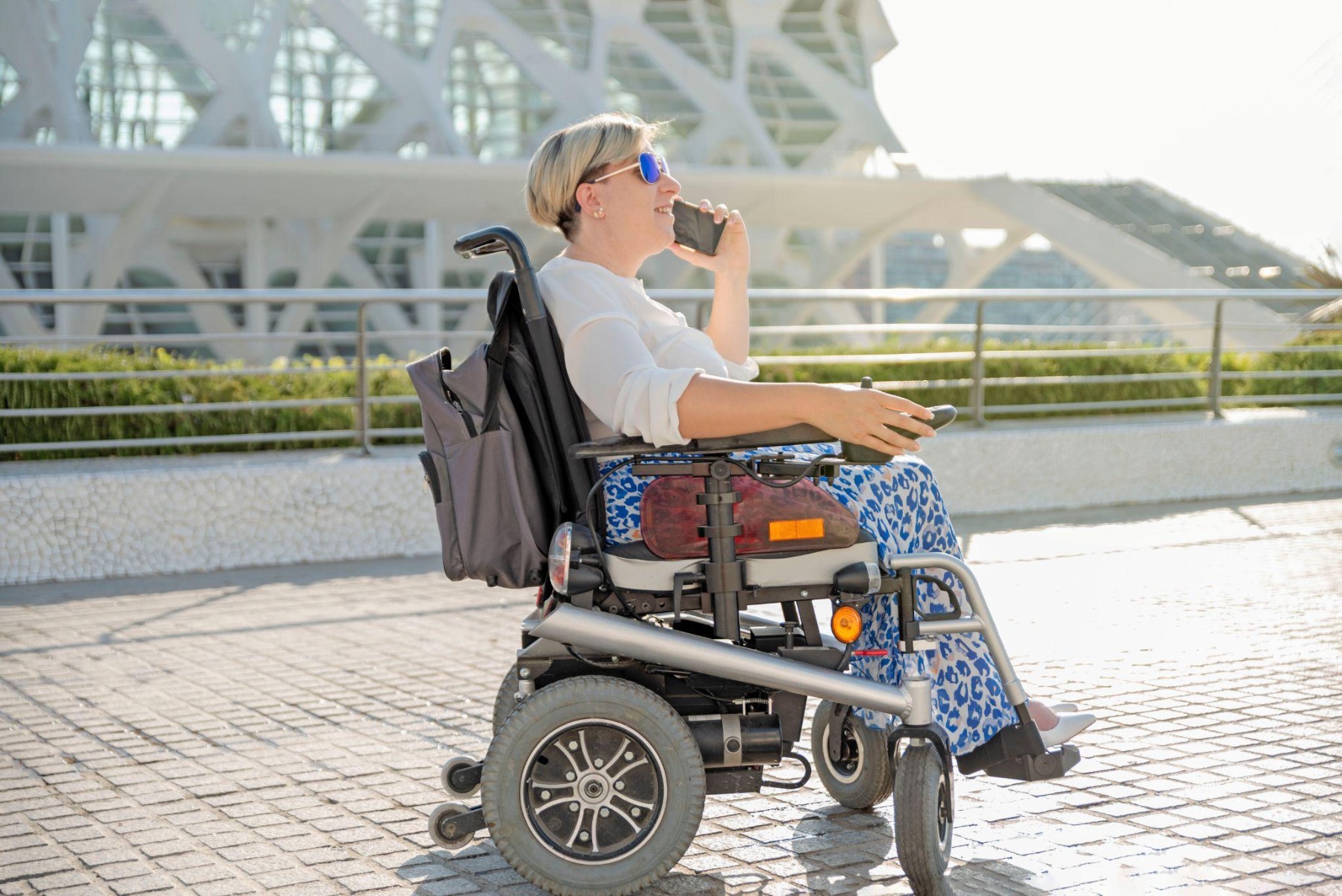 Travel On Power Wheelchair